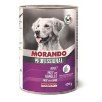 Morando Professional Kuzu Etli 24x400 gr köpek konserve