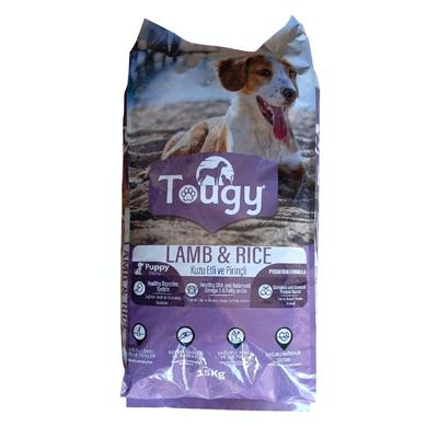 Tougy Kuzu Etli Yavru Köpek Maması 15 kg