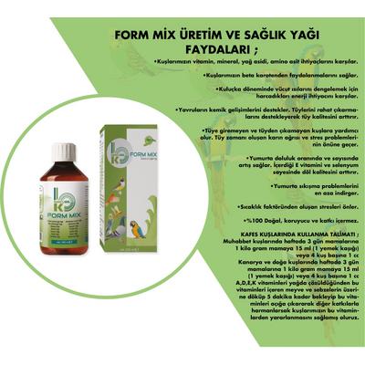 Form Mix Üretim Sağlık Yağı 250ml