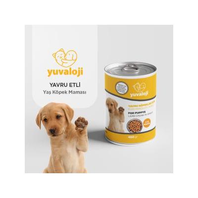 Yuvaloji Kuzu Etli Yavru Köpek Maması 400gr